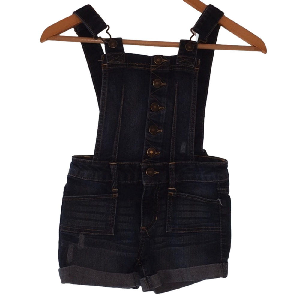 Canyon River Blues(8) Jean shorts overalls GUC